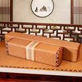 新中式罗汉床扶手枕长方形实木红木家具沙发扶手方枕头藤棉麻定做