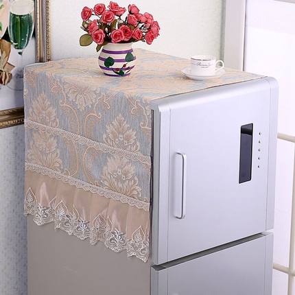 双开门冰箱盖布防尘罩洗衣机防尘布保护罩微波炉单开门冰箱罩盖巾