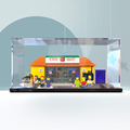 亚克力防尘盒适用乐高71016辛普森超市展示模型玩具透明