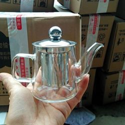 耐高温家用过滤茶壶玻璃泡茶器小号创意200ml单人迷你小茶壶功夫