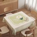 防水台布桌布桌布正方形塑料小免洗垫清新pvc餐桌防油方桌防烫