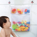 儿童浴室玩具沥水网兜洗澡手伴收纳挂袋透气多功能墙挂式储物袋包