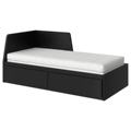 现代福勒克沙发床简约坐卧两用全实木推拉床折叠伸缩两用沙发床
