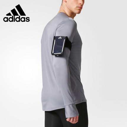 Adidas/阿迪达斯正品 男女2020新款 跑步训练健身手机臂包 BR7223