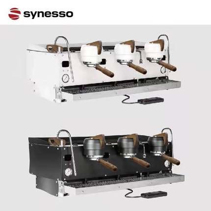 SYNESSO 意式半自动蒸汽咖啡机S200 S300意式浓缩咖啡机商用进口