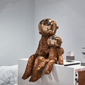 闫磊艺术家谜底系列作品《星际畅想》雕塑摆件家居抽象艺术装饰品