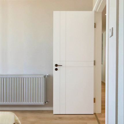 简约卧室门木门室内门家用实木复合套装门免漆门生态房间门烤漆门