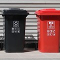 垃圾桶户外塑料工业酒店餐饮街道立式带轮大号加厚垃圾车垃圾箱