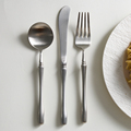 米立风物西餐餐具刀叉家用高档精致304不锈钢牛排刀叉勺三件套