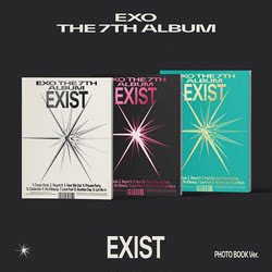 现货 EXO回归新专辑 EXIST 正规7辑 官方小卡海报写真周边 边伯贤