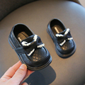 1一2岁女童公主鞋防滑单鞋女宝宝小皮鞋软底婴儿童鞋子春秋学步鞋