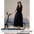 Jicouture“Urbancore”系列背心式机能感连衣裙女直筒收腰半裙子