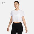 耐克/NIKE女子运动休闲速干透气网眼圆领跑步短袖T恤FN4118-100