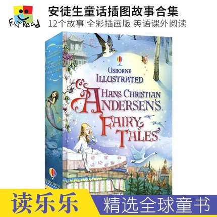 Usborne Illustrated Hans Christian Andersen's Fairy Tales 安徒生童话插图故事合集12个故事 英语课外阅读 英文原版进口图书