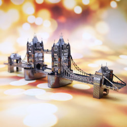 全金属手工diy立体3D拼装模型 益智拼图 创意礼品 摆件 伦敦塔桥