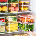 冰箱收纳盒食品级厨房密封蔬菜水果保鲜盒冷冻专用饺子鸡蛋储物盒