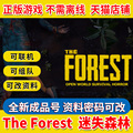 steam正版迷失森林 The Forest森林pc中文游戏成品号全新白号资料邮箱密码可改