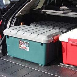 日本爱丽思车载储物箱环保车用后备箱收纳箱爱丽丝大号加厚整理箱