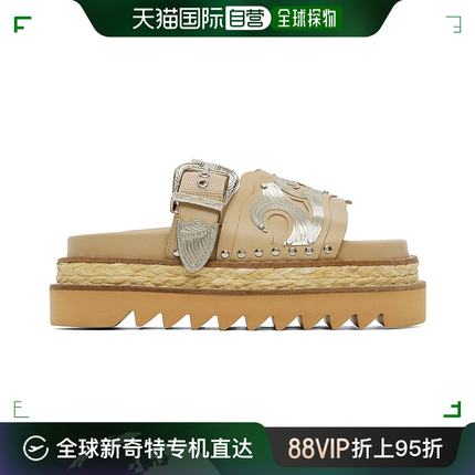 香港直邮潮奢 Toga Pulla 女士 驼色 Platform 凉鞋 FTGPW1335053