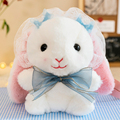 Lolita垂耳小兔斜挎包可爱毛绒玩具兔子玩偶送女生洛丽塔背包礼物