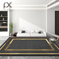 纯色地毯客厅卧室茶几地垫北欧家用免洗沙发床边毯大面积满铺房间