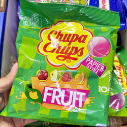 现货荷兰宝宝水果味棒棒糖珍宝珠苹果葡萄味儿童进口独立包装糖果