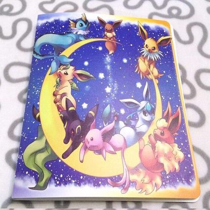 hot! pikachu collection 324 pokemon cards album book top loa
