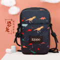 Zippo手机包多功能正版之宝轻便时尚小恐龙小包包斜挎包单肩包