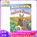 正版儿童英文原版绘本 Pedro's Burro 佩德罗的驴子 平装4-8岁i can read分级读物初阶幼儿园小豆豆英文童书