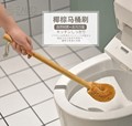 日本家用马桶刷厕所挂墙式蹲坑清洁刷卫生间壁挂式软毛洁厕刷子
