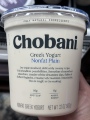 代购正品 美国进口 Chobani脱脂希腊乳酪 原味/希腊式酸奶 907克