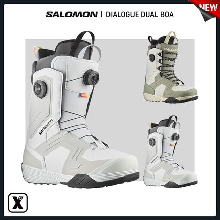 易毒[EXDO]W24 Salomon萨洛蒙单板滑雪鞋男DIALOGUE LACE SJ