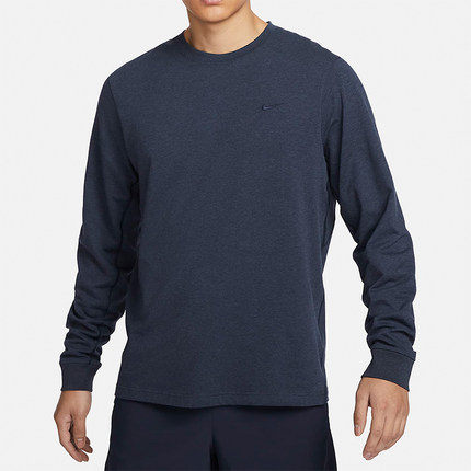 Nike/耐克正品2023年秋季男士针织透气圆领长袖T恤FB8586-473