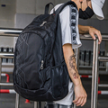 时尚户外潮运动款电脑双肩包男超大容量学生书包旅行背包休闲简约
