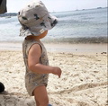 丹麦liewood儿童秋季渔夫帽男童女童休闲有机棉太阳帽遮阳帽帽子