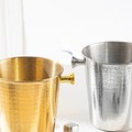 创意锤纹金色不锈钢冰桶香槟桶家用聚会冰酒桶大小号冰块桶装饰桶