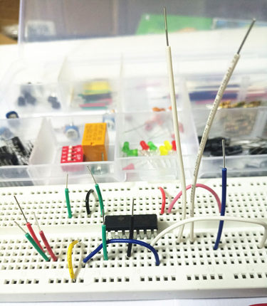 电子入门学习套件创客DIY套件模电555电路面包板130例制作套件