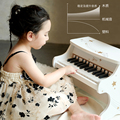 儿童木质小钢琴可弹奏琴初学者男女孩宝宝婴儿音乐玩具礼物