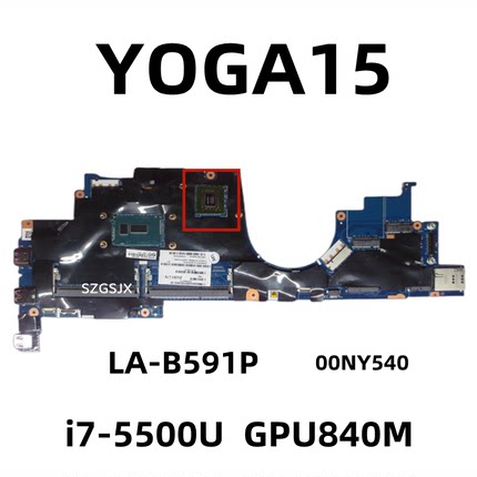 联想Thinkpad S5 Yoga 15主板 LA-B591P 笔记本主板