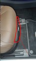 适用于14-17款W222奔驰S级前排座椅前置物盒S400L储物箱拉手饰板