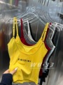 wu.33内搭2024夏季新款韩版性感显瘦自带胸垫设计感纯色吊带背心