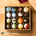 FIDEE手工巧克力礼盒送男女朋友网红零食纯可可脂夹心情人节礼物