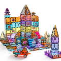 纳奇 4D彩窗钻石磁力片 益智玩具纯磁力拼装搭百变积木儿童节礼物