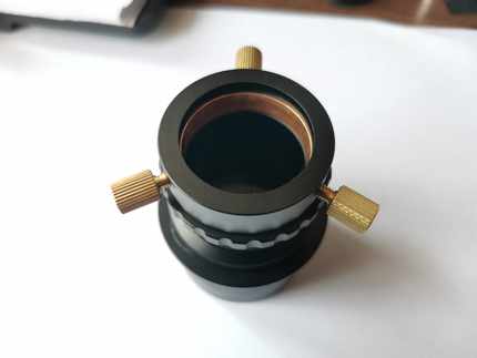 信达小黑用加强版2寸转1.25寸接环 带铜环可以内置两寸滤镜可延长