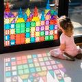 纯彩窗磁力片积木儿童益智吸铁石玩具磁性磁铁拼装补充装动脑套装