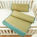 婴儿床凉席送枕片巾定制夏天儿童床草席定做宝宝幼儿园专用蔺草席
