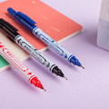 晨光小双头记号笔SPM21302史努比卡通马克笔蓝色黑色勾线笔油性笔
