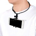 运动相机手机项颈圈支架 手机挂脖子支架 方便取挂 各款手机可用