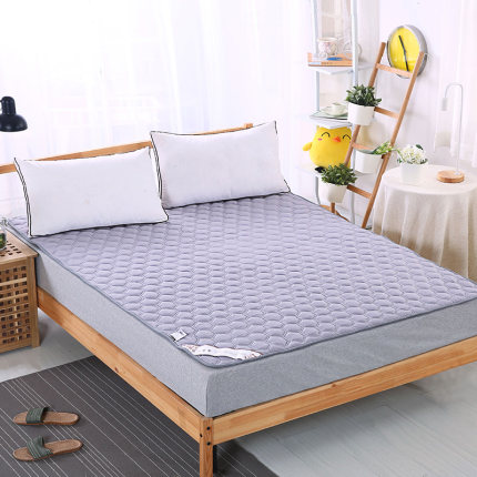 全棉薄床垫可机洗可折叠床褥子春秋垫被床护垫防滑0.9/1.5/1.8m床