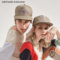ESTHER CHEUNG新品四季帽子个性设计创意缝线图嘻哈帽男女遮阳帽